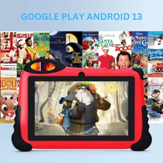 MKSS® Kindertablet Rood Vanaf 3 Jaar