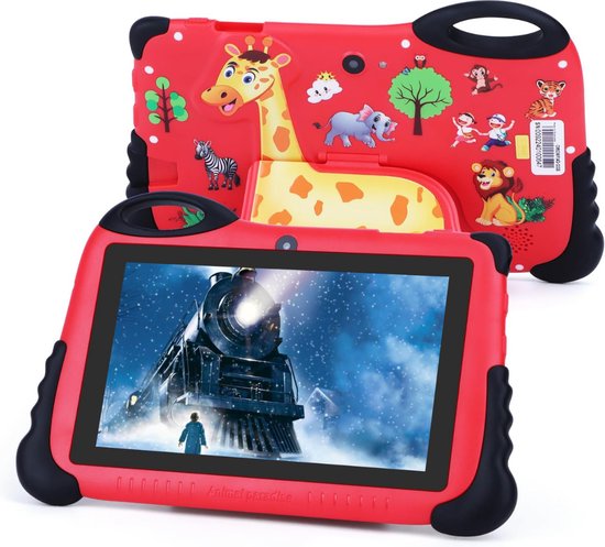MKSS® Kindertablet Rood Vanaf 3 Jaar