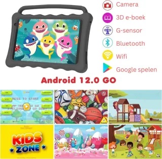 MKSS® Kindertablet Zwart Vanaf 3 Jaar
