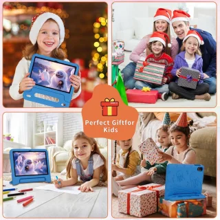 Mrs. Jones 10-inch Android kindertablet Blauw