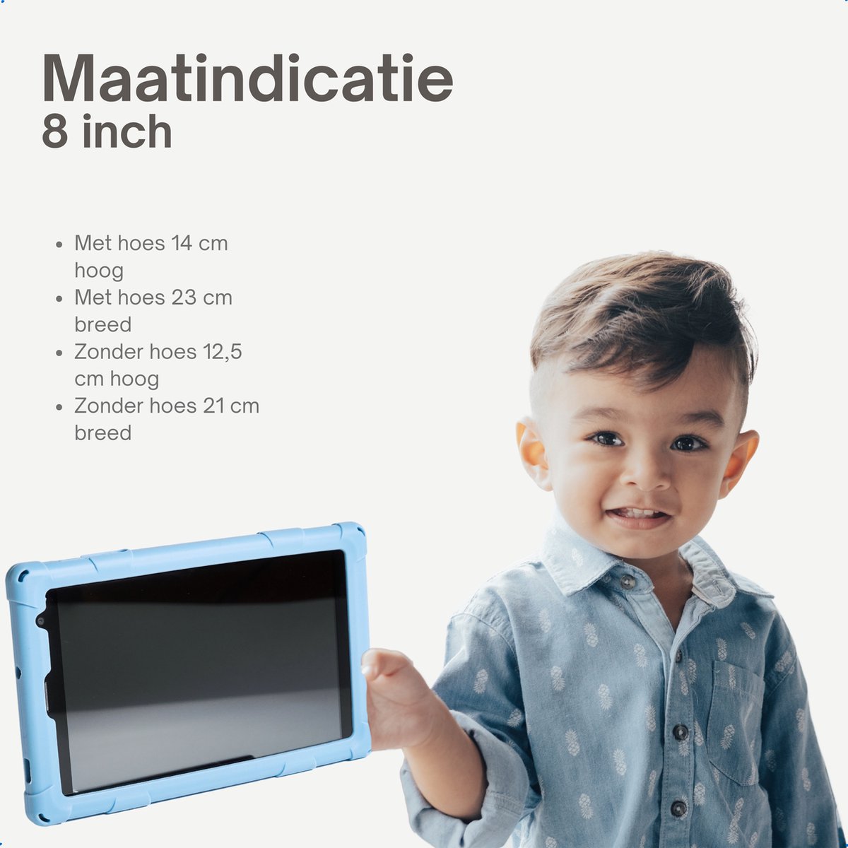 NilaFee iWawa Kindertablet 128GB Blauw