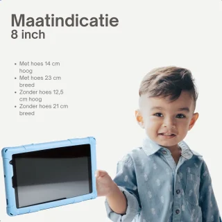 NilaFee iWawa Kindertablet 128GB Blauw