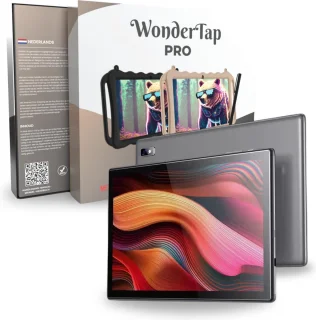 NilaFee WonderTap Pro Zwart 10.1 Inch Kindertablet 128GB