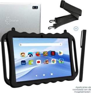 NilaFee WonderTap Pro Zwart 10.1 Inch Kindertablet 128GB