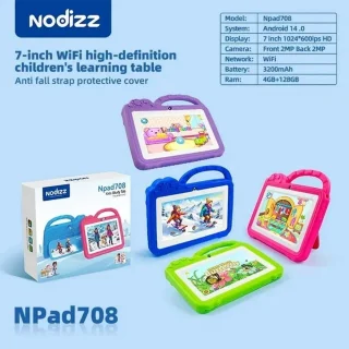 Nodizz Npad708 Kids Tablet 7-inch Purple