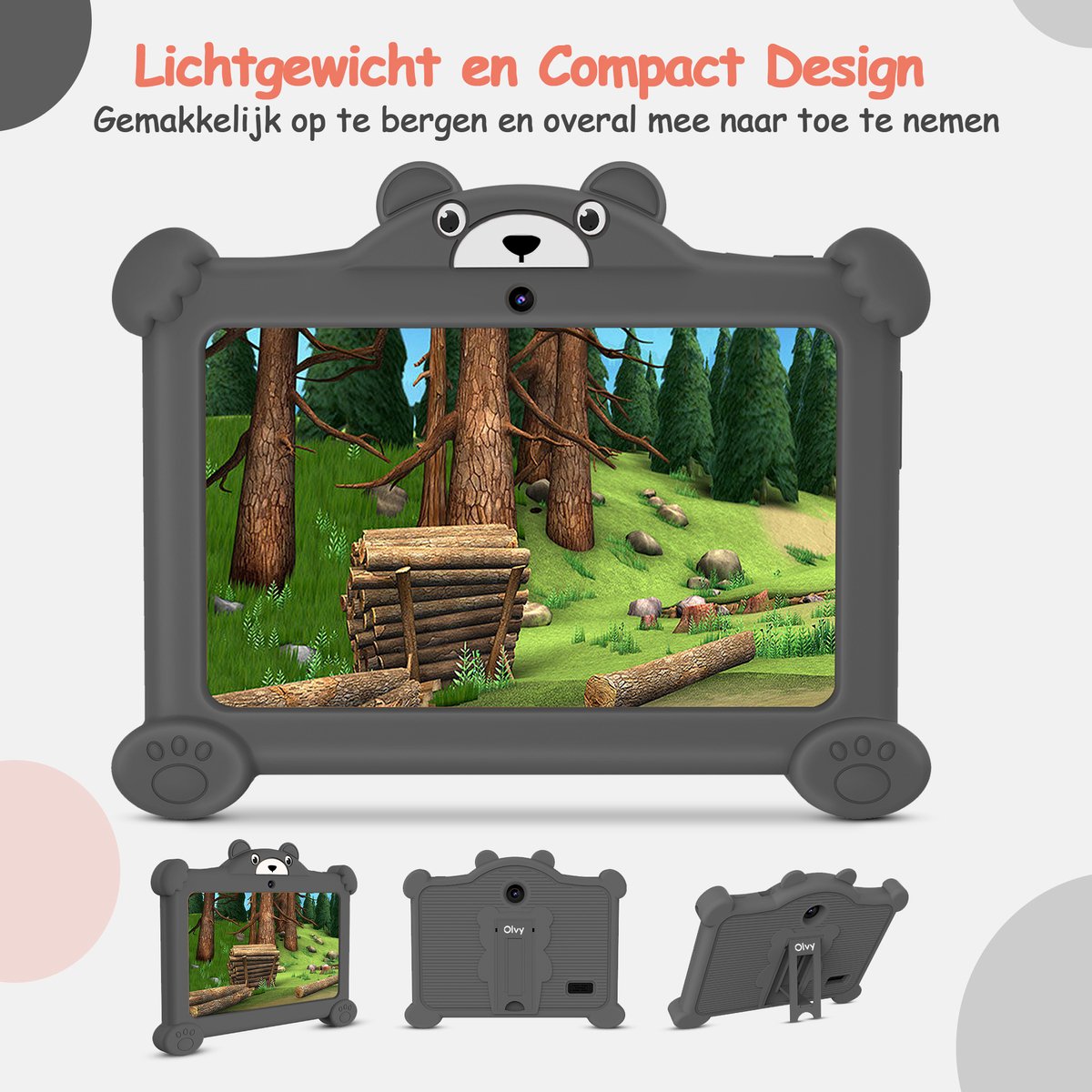 Olvy Kindertablet 7 Inch 96GB
