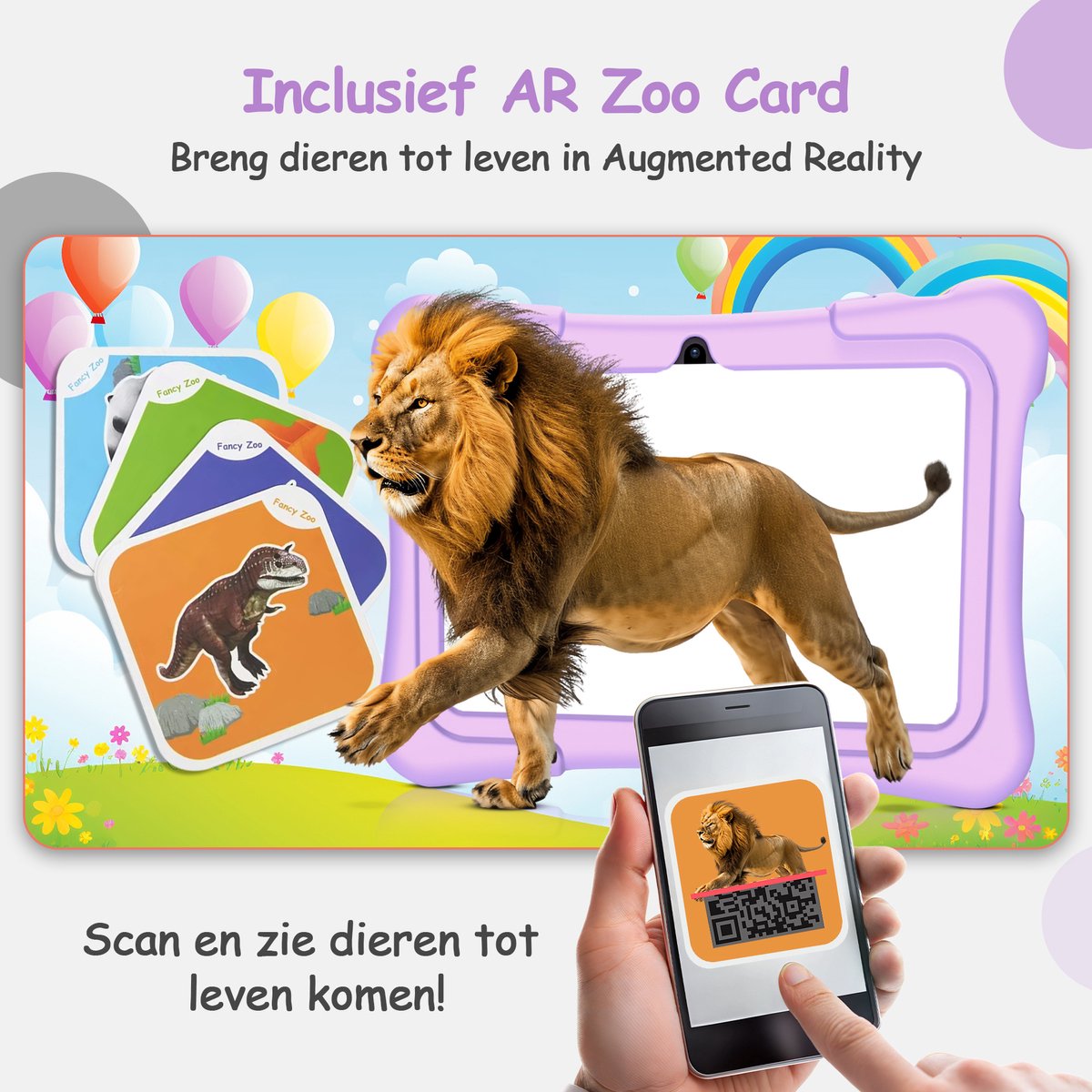 Olvy Kindertablet 7 Inch 96GB