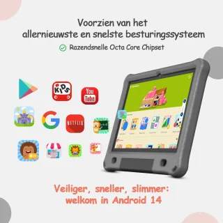 Olvy Kindertablet PRO 10 Inch 128GB 4GB RAM