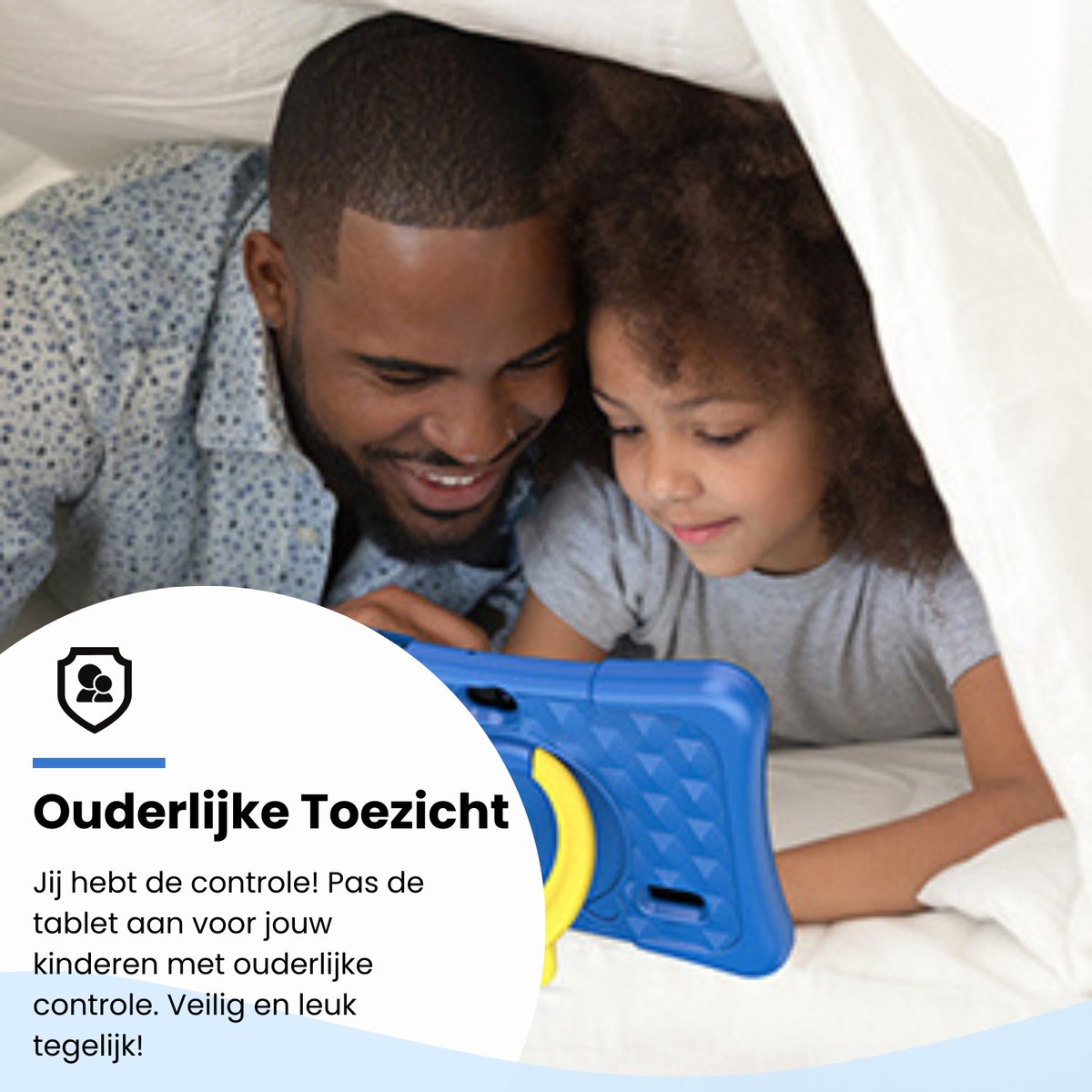 Oneiro KIDSPLAY 7 inch Kindertablet Blauw