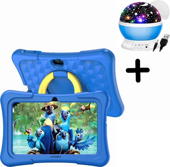 Oneiro KIDSPLAY 7 inch Kindertablet Blauw