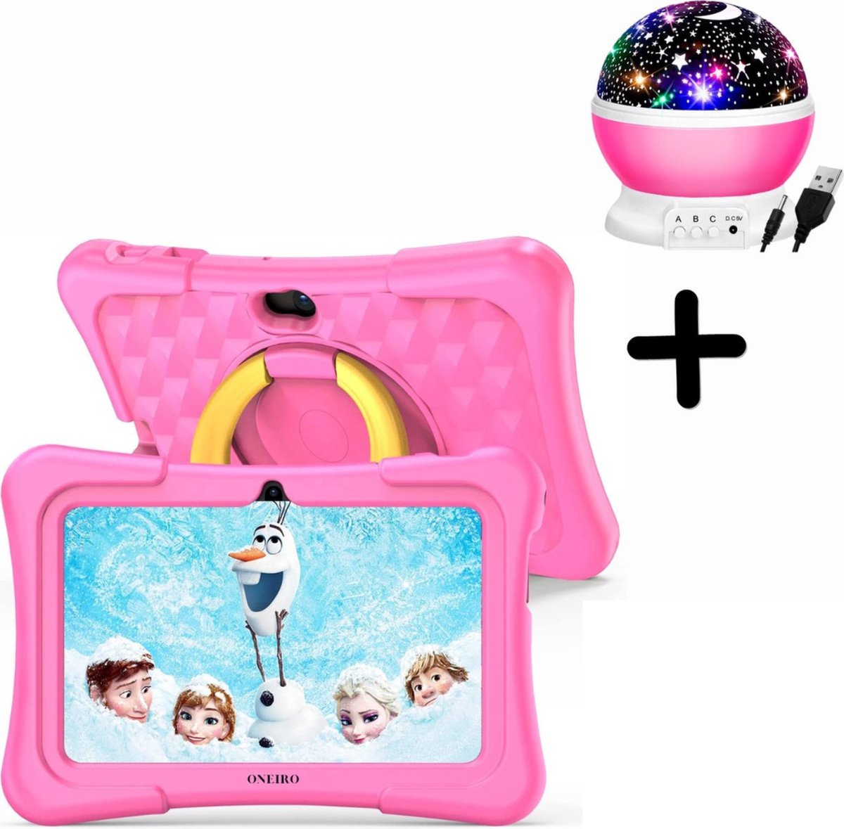 Oneiro KIDSPLAY 7 inch roze kindertablet
