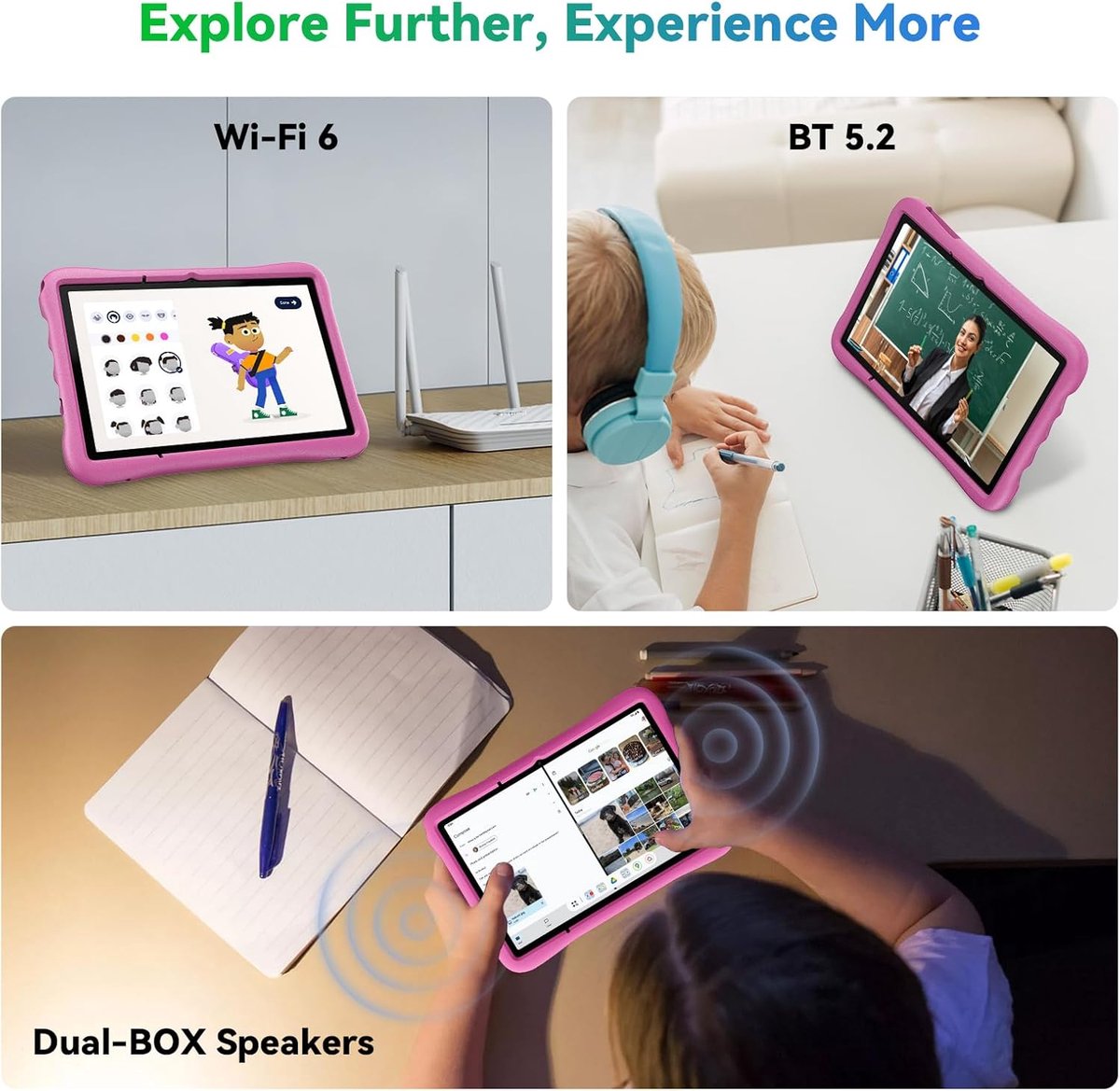 OSCAL Blackview Pad 60 Kids 10,1" Roze