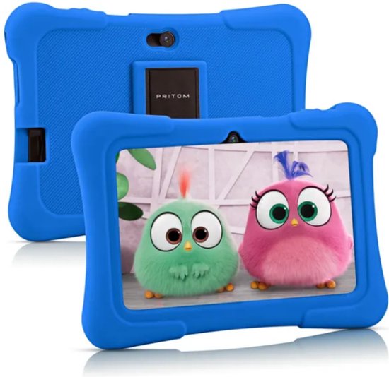 Pritom Kindertablet 7 inch Blauw 32GB Android 10
