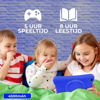 Relave Kindertablet 8 inch Blauw