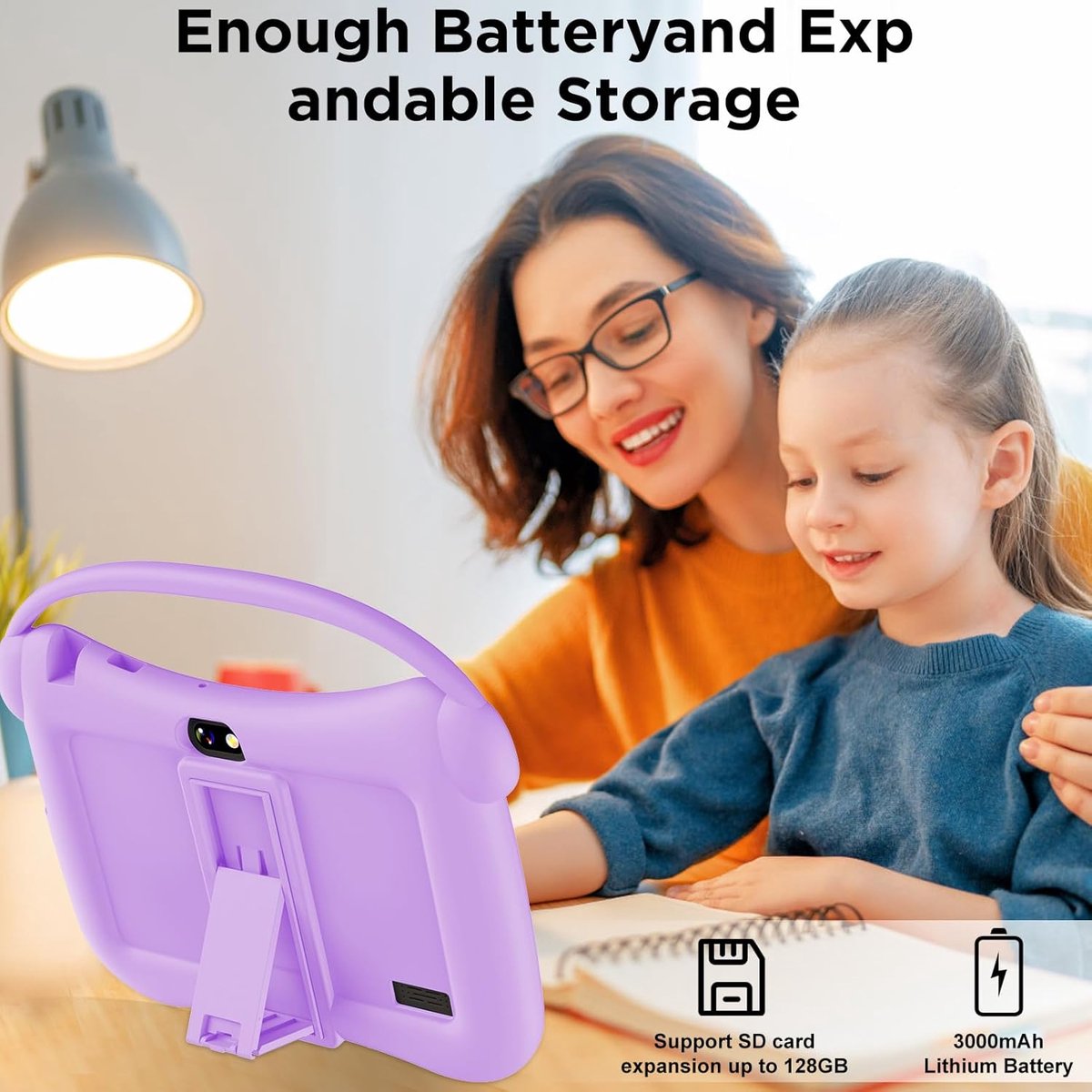 Wat vinden we goed aan de RFWR 7 Inch Kinder Tablet Android WiFi Bluetooth