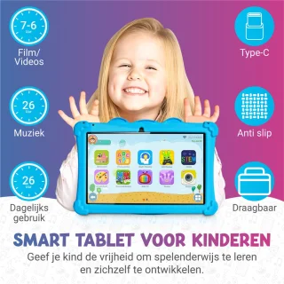 Rock&Rose Kindertablet 10.1" Blauw 32GB