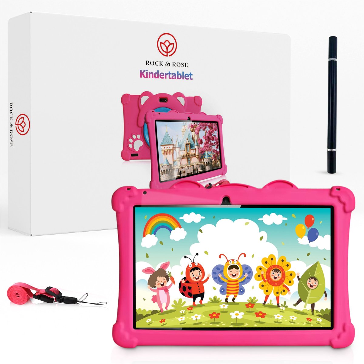 Rock&Rose Kindertablet 10.1 Inch Roze 32GB