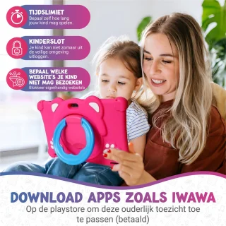 Rock&Rose Kindertablet 10.1 Inch Roze 32GB