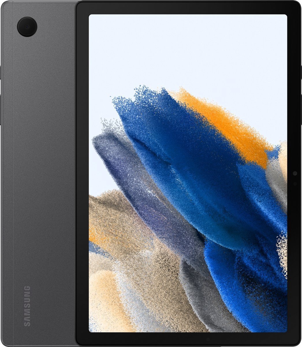 Samsung Galaxy Tab A8 64GB Wifi Grijs met Lion Cover