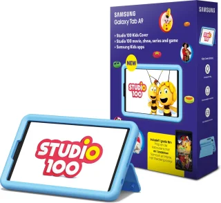 Samsung Galaxy Tab A9 WiFi 64GB Dark Blue met Studio 100 Hoes