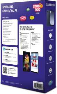 Samsung Galaxy Tab A9 WiFi 64GB Dark Blue met Studio 100 Hoes