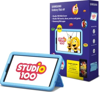 Samsung Galaxy Tab A9 WiFi 64GB Dark Blue met Studio 100 Hoes