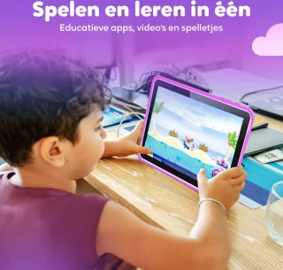 Spoused Kindertablet 10.1 inch Paars 64GB 4GB RAM