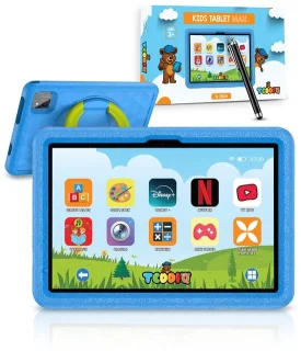 TeddiQ Kindertablet Max: Veilig leren en spelen met volledige ouderlijke controle