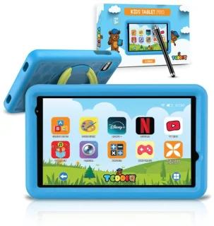 TeddiQ Kindertablet Pro — Veilig, stevig en kindvriendelijk leren en spelen