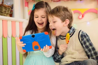 Wat vinden we goed aan de Tenify Kindertablet Hoesje Blauw