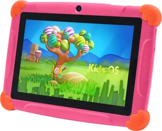 Tenify Kindertablet Roze met Hoesje