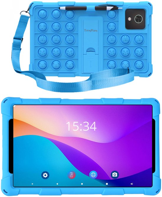 TinyPlay Giga 8 inch kindertablet blauw 64GB