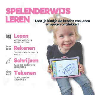 TinyPlay Maxi V2 kindertablet 10 inch 64GB Android 14 Rainbow