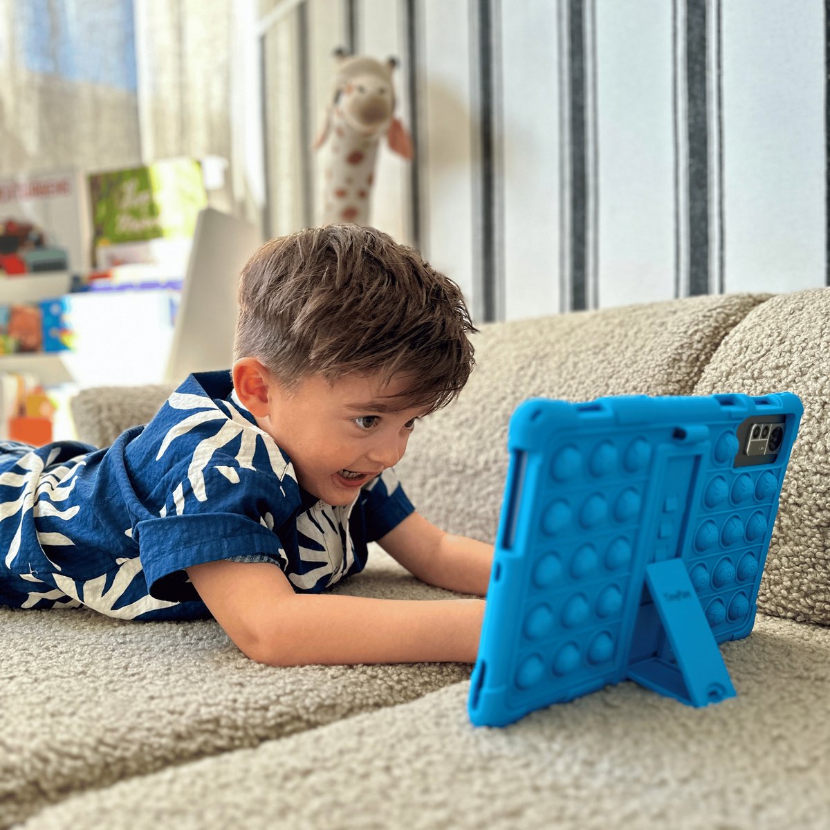 TinyPlay Maxi V2 kindertablet 10 inch blauw 64GB Android 14