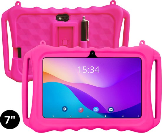 TinyPlay Mini 7 inch kinder tablet roze