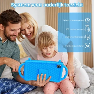 White-Label Kindertablet 3+ Blauw