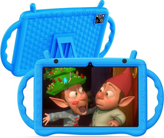 White-Label Kindertablet 3+ Blauw review