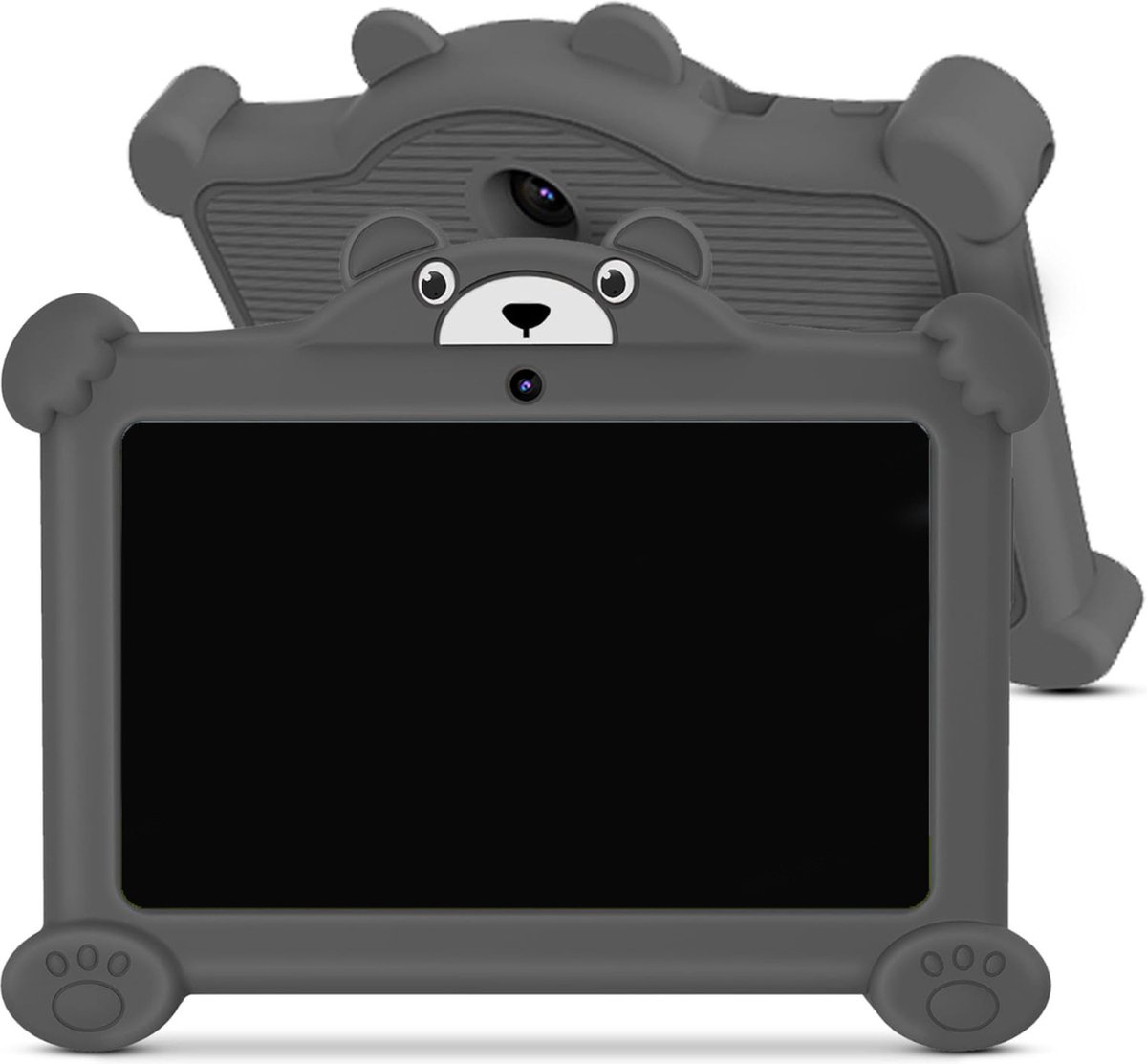 White-Label Kindertablet 3+ Grijs