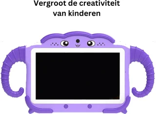 White-Label Kindertablet 3+ Paars