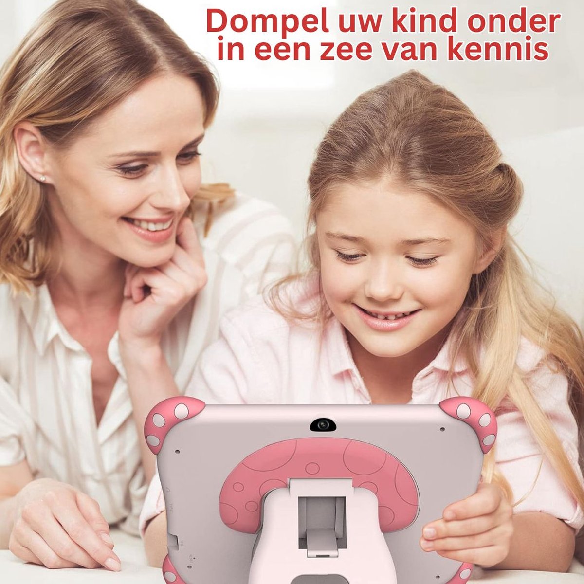 White-label Kindertablet 3+ Roze