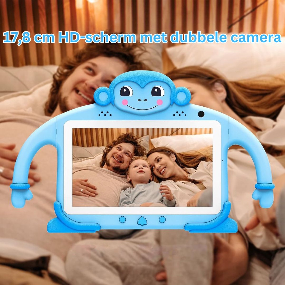 White-label Kindertablet Blauw 3+