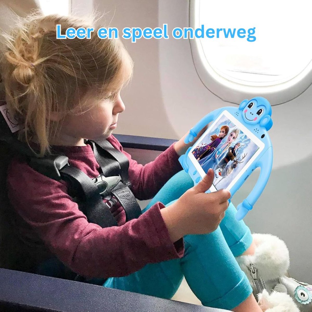 White-label Kindertablet Blauw 3+