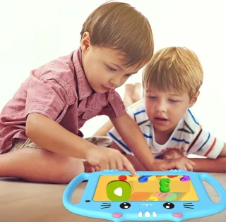 White-Label® Kindertablet Blauw 3+ jaar