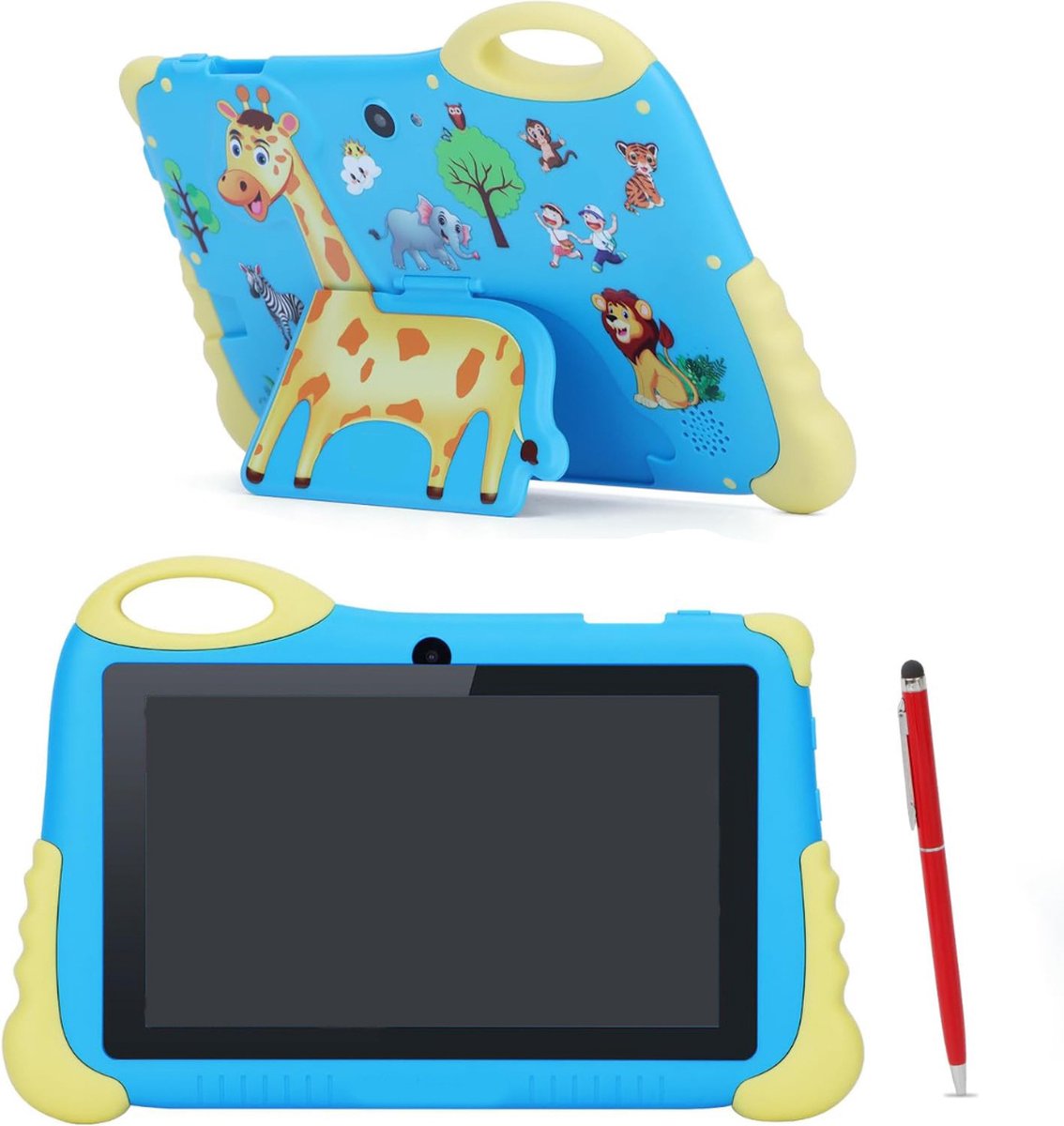 White-Label Kindertablet Blauw 3+