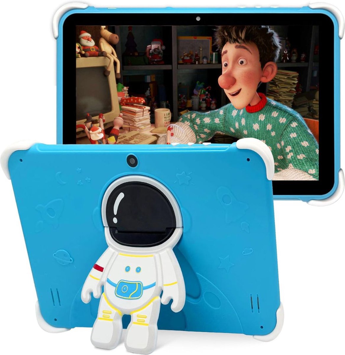 White-Label Kindertablet Blauw 3+