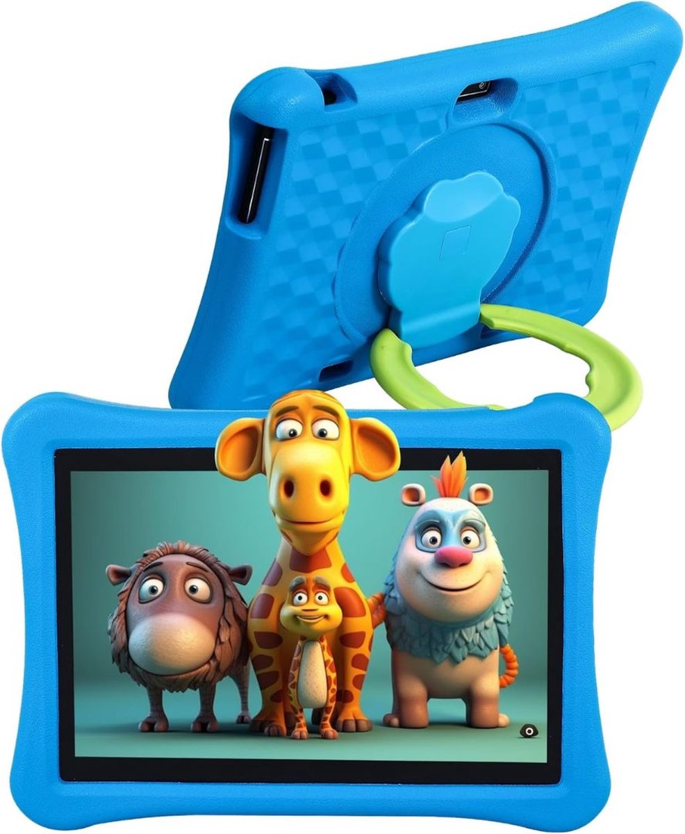 White-Label Kindertablet Blauw Vanaf 3 Jaar
