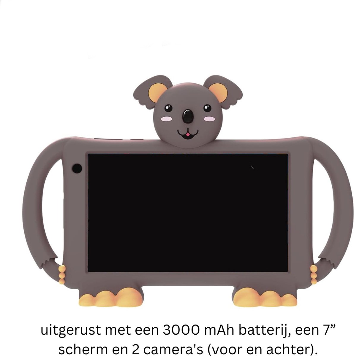 White-Label® Kindertablet Grijs Vanaf 3 Jaar