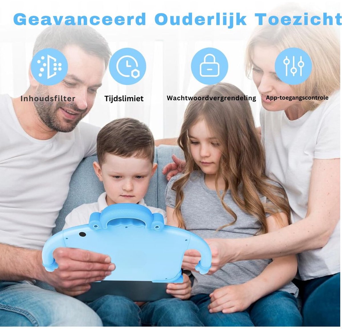 Zavira Kindertablet 32GB Blauw