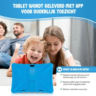 ZINLY® Kindertablet XL 10 inch Blauw