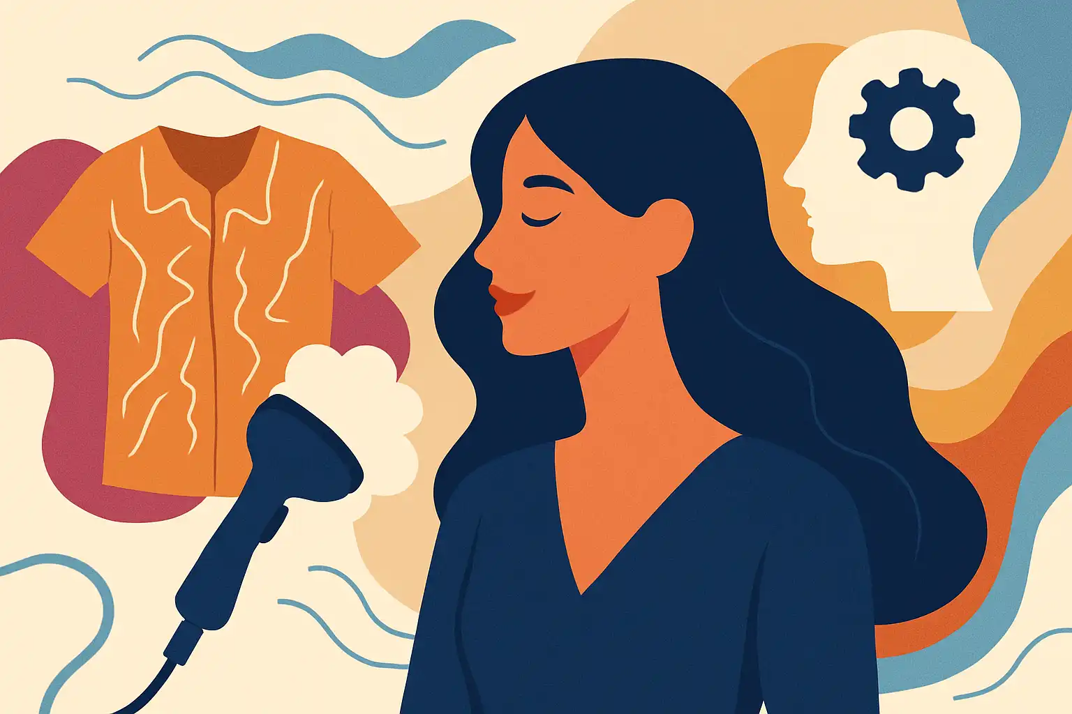 De psychologie van kreukels: hoe een kledingstomer je zelfvertrouwen en uitstraling verandert